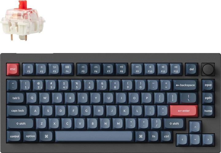 Produktbild Keychron V1 Max (DE, Kabellos, Kabelgebunden)