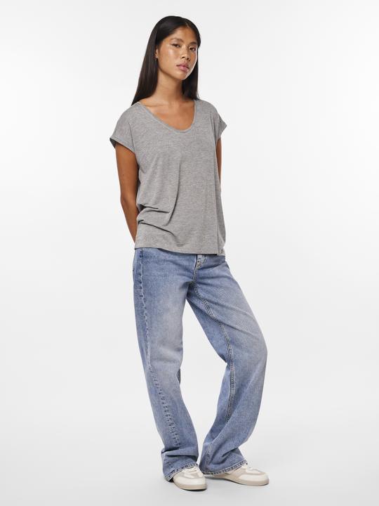 Actual product image Pieces Pcbillo Tee Lurex Stripes Noos Bc (XXL)