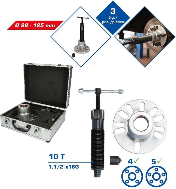 Produktbild Brilliant Tools Hydraulischer Ausdrücker für Antriebswellen, 98 mm - 12,5 cm