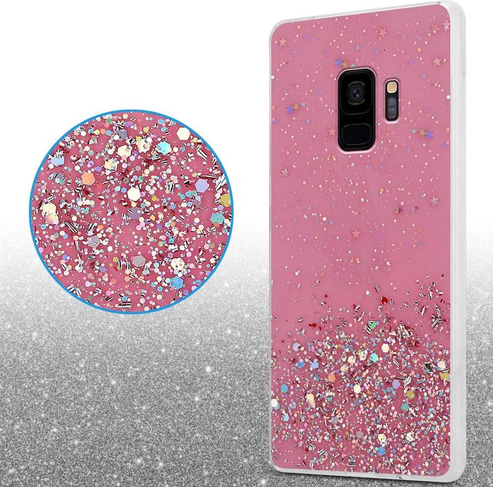Produktbild Cadorabo TPU Cover funkelnder Glitter (Samsung Galaxy S9+)