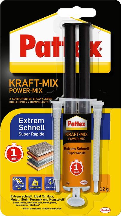 Productafbeelding Pattex KRAFT-MIX tweecomponentenlijm PK6SS 12 g (12 g)