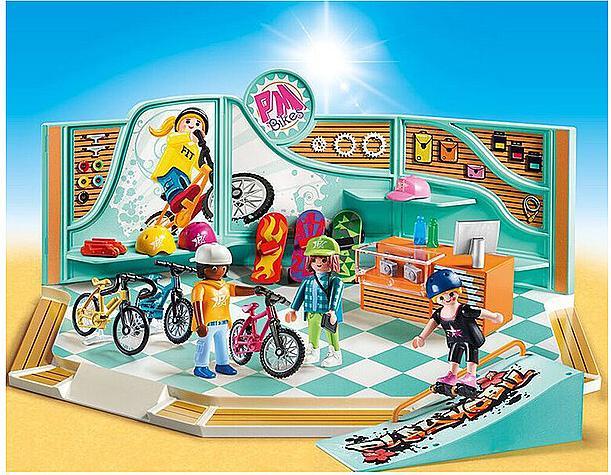 Produktbild Playmobil Bike Skate Shop (9402, Playmobil City Life)
