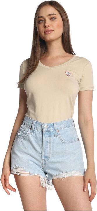 Guess Damen T-Shirt Mini Triangle Tee (M)