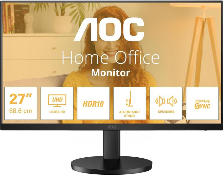 Produktbild AOC Monitor U27B3AF (3840 x 2160 Pixel, 27")