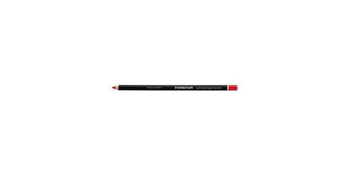 Actual product image Staedtler LUMOCOLOR PERMANENT - GLASS CHROME - Markers (Red, 4.50 mm, 1 x)