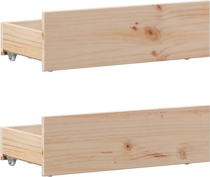 Produktbild VidaXL Bett ohne Matratze mit Kopfteil (75 x 190 cm)