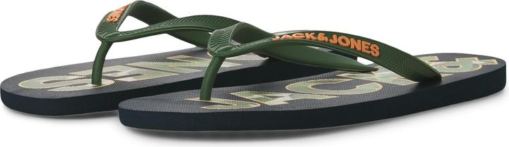 Actual product image Jack & Jones Jfwlogo Palm Print Flip Flop Ln (45)