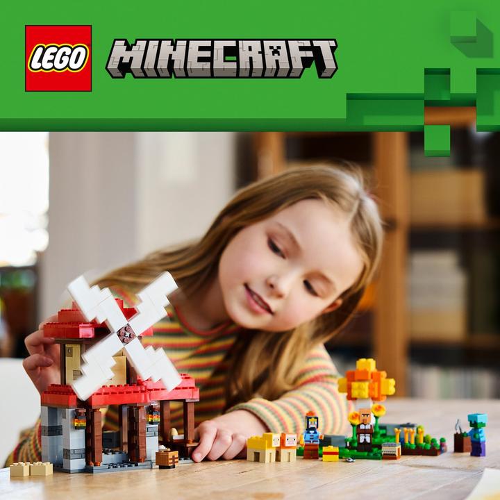 Actual product image LEGO The windmill farm (21262, LEGO Minecraft)