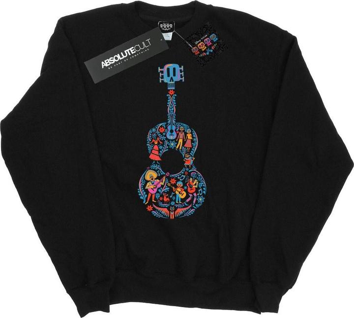 Disney Coco Guitar Pattern Sweatshirt (XL)