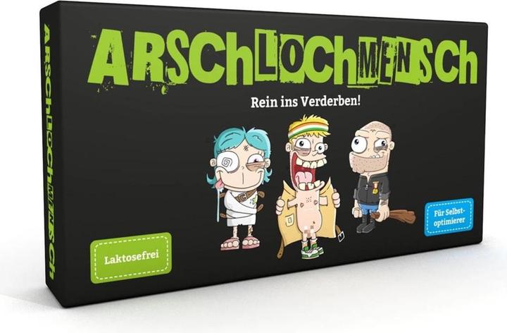 Produktbild Kampfhummel Arschlochmensch (Deutsch)