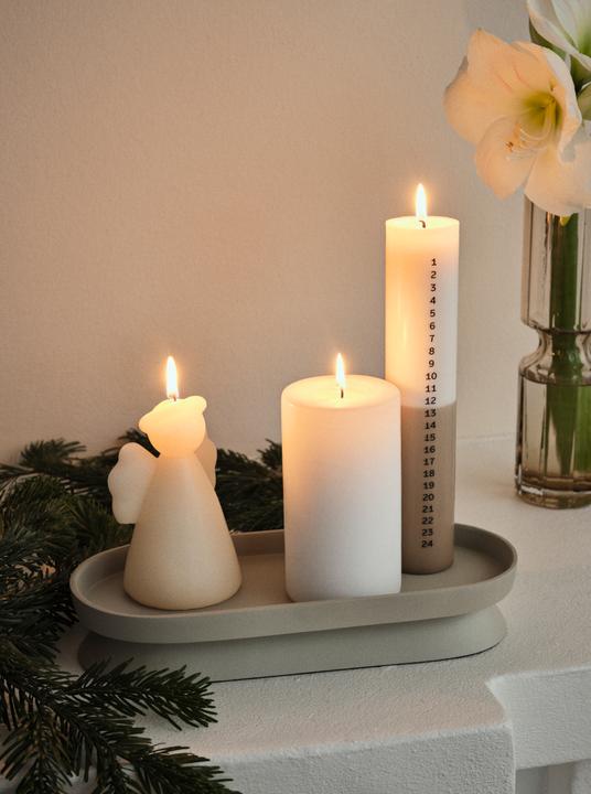 Produktbild Broste Copenhagen Holger sand Kerzenschale 31,5cm