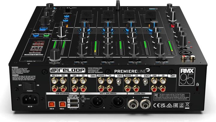 Actual product image reloop RMX-95 4+1 canal digital club mixer (Clubmixer)