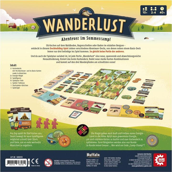 Actual product image Game Factory Wanderlust (German)