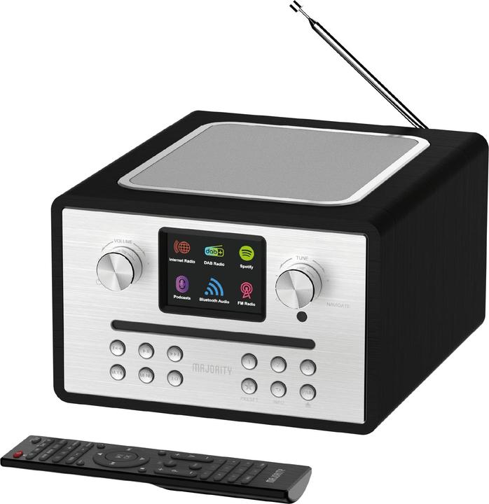 Image du produit Majority Radio FM & lecteur CD (FM, DAB+ DAB, Bluetooth, WiFi)