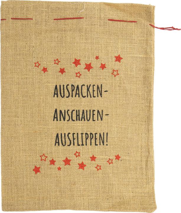 Immagine prodotto Magni Sacco di juta natalizio natura (Borsa da regalo, 1 x)