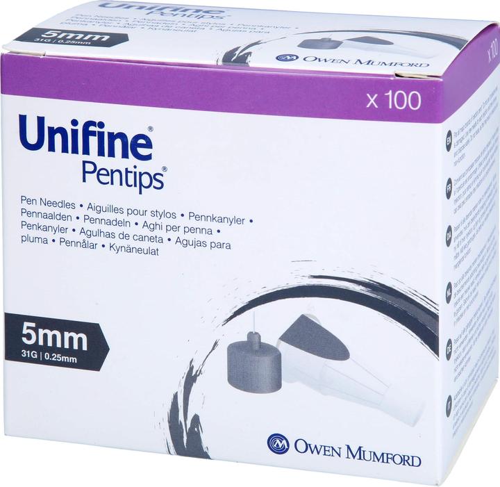 Produktbild Unifine Pentips Pen Nadeln grau