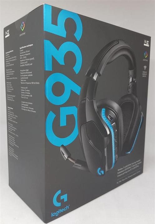 Image du produit Logitech G G935 Son surround sans fil 7.1 LIGHTSYNC pour les jeux - 2,4 GHz - EMEA (Sans fil)