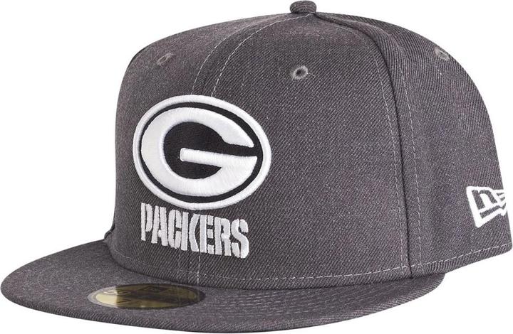 New Era 59Fifty Cap - GRAPHITE Green Bay Packers - 7 1/8 (7 1/8)