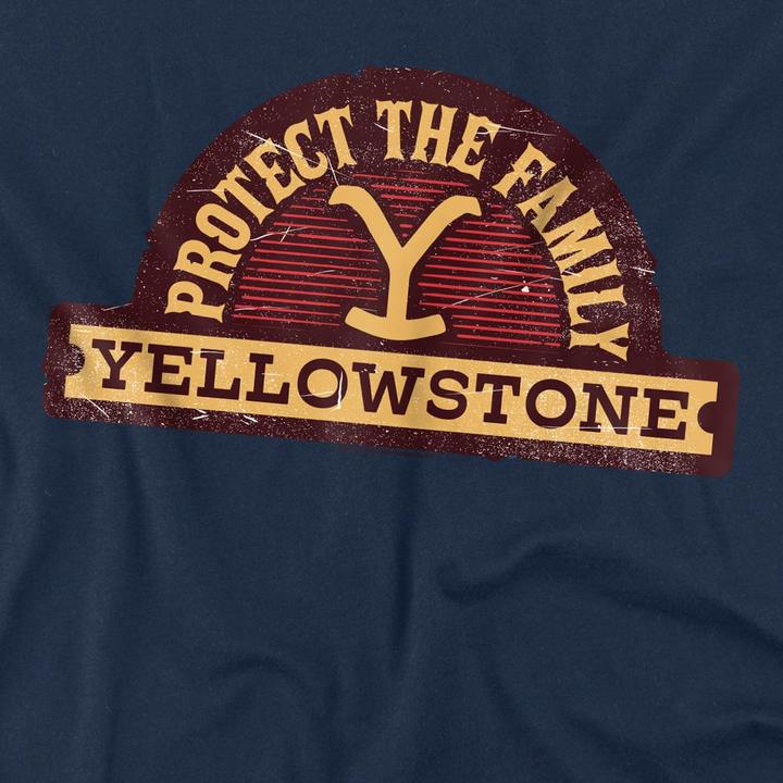 Immagine prodotto Yellowstone Protect the Family Maglietta Tasca a Toppa Uomo (4XL)