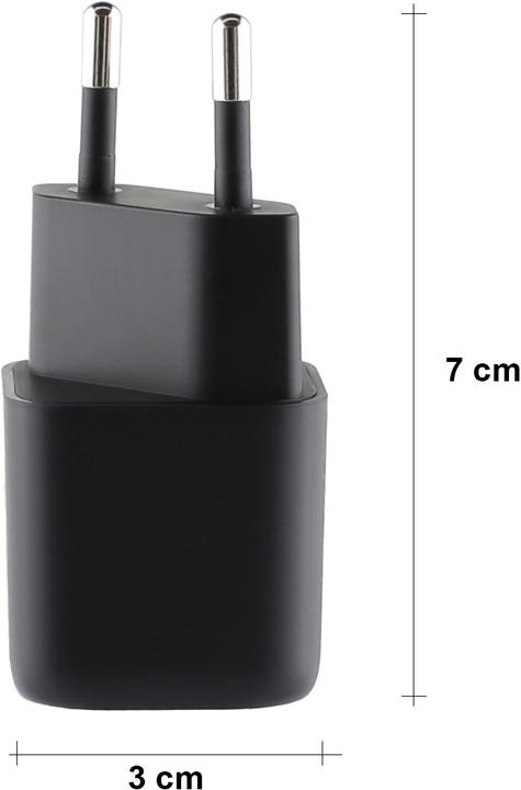 Produktbild Blumax GaN PD Wall Charger 5/12/15V 30W USB-Typ-C Black (30 W)