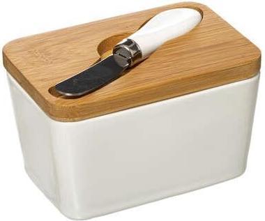 Produktbild 5Five Keramik Butterdose + Messer