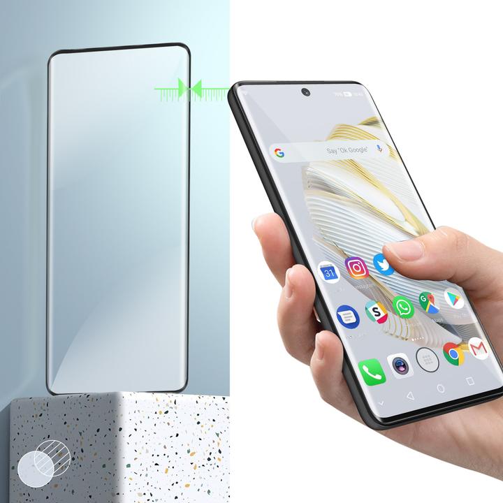 Produktbild Avizar 9H Härtegrad Glas-Displayschutzfolie (1 Stück, Huawei Nova 11 Pro)
