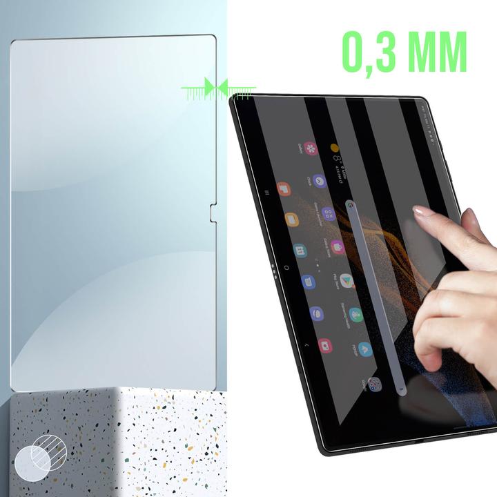 Immagine prodotto Avizar Pellicola di protezione del display in vetro di durezza 9H (1 Pezzo/i, Samsung Galaxy Tab S10 Ultra)