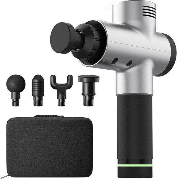 PhoneLook Premium Massage Gun Professionnelle elektronische Massage Pistole zur Muskelentspannung inkl. austau