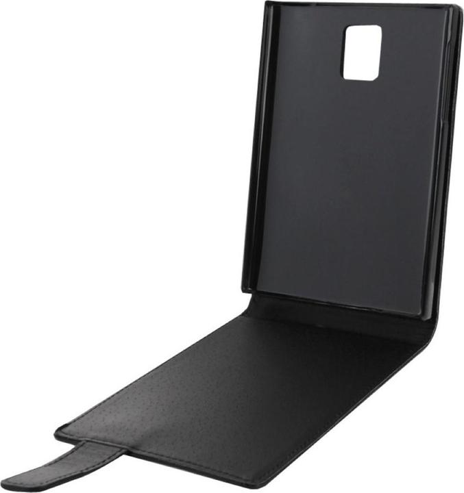Produktbild König Design Handyhülle Schutzhülle Flip Handytasche für BlackBerry Passport Q30 Schwarz (Blackberry Q30)