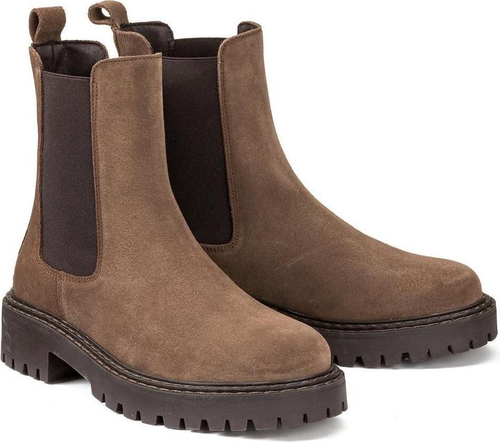 La Redoute Collections Chelsea-Boots aus Leder