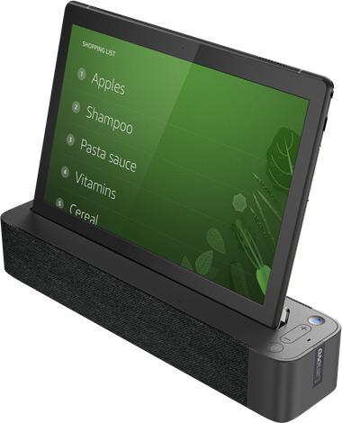 Actual product image Lenovo Tab M10 + Bluetooth Speaker Dock (WLAN only, 10.10", 32 GB, Black)