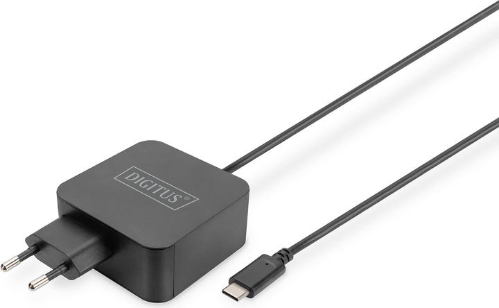 Produktbild Digitus Notebook-Ladegerät USB-C Netzteil 65W PD3.0 DA-10071 1,2 m, Schwarz (65 W)