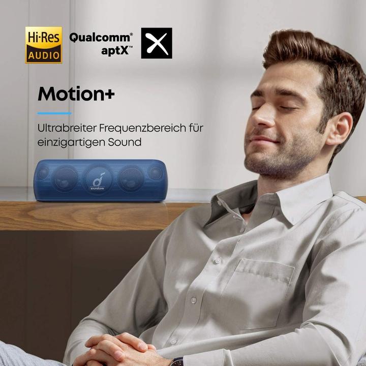 Produktbild soundcore Bluetooth HiFi Lautsprecher - Motion+ (12 h)