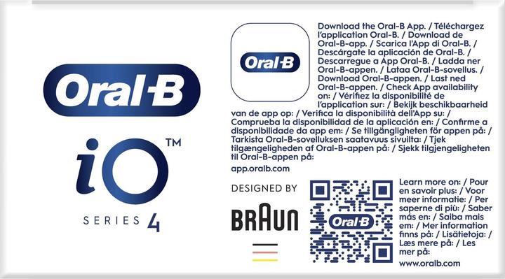 Productafbeelding Oral-B iO serie 4 (Oscillerende tandenborstel)