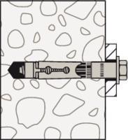 Productafbeelding Fischer Hoogwaardig anker R 88594 FH II 18/ 50 SK Verzinkt staal (20 Pcs.)