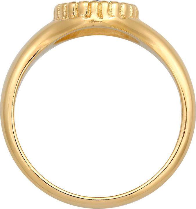 Immagine prodotto Elli Anello Signet Ring Evil Eye Opale sintetico blu Argento 925 (54, 925 Argento)