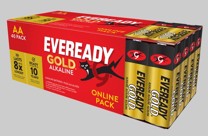 Produktbild Energizer Eveready Gold (40 Stk., AA)