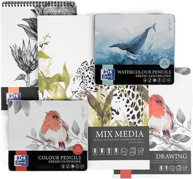Produktbild Oxford Mixed Media Block (A4, Blanko, Weicher Einband)