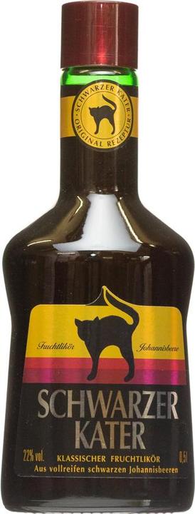 Produktbild Schwarzer Kater klassischer Fruchtlikör