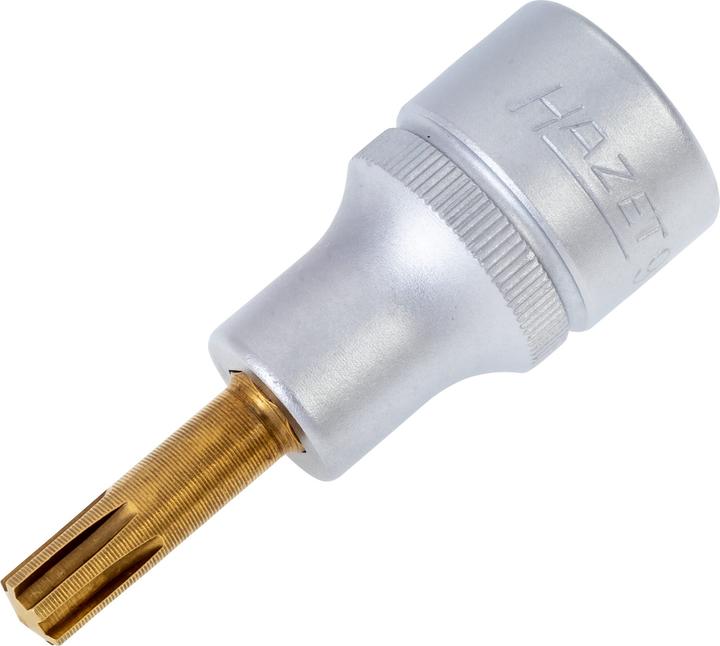 Image du produit HAZET Douille mâle 991-7 ∙ Carré creux 12,5 mm (1/2 pouce) ∙ Empreinte à crénaux Ribe CV ∙ M7