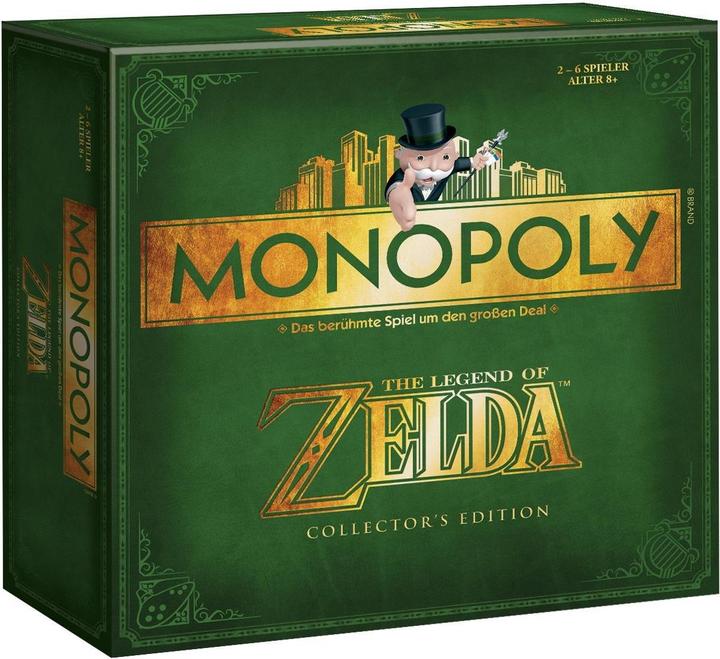 Produktbild Winning Moves The Legend of Zelda Brettspiel Monopoly (Deutsch)
