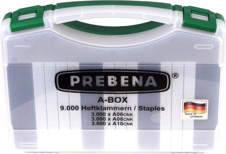 Produktbild Prebena Komplettpaket 1XR-A16 Druckluftnagler + Druckluftschlauch 10m + Kompressor VITAS 45 + A-BOX