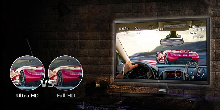 Actual product image LG 27ud58-B (3840 x 2160 Pixels, 27")