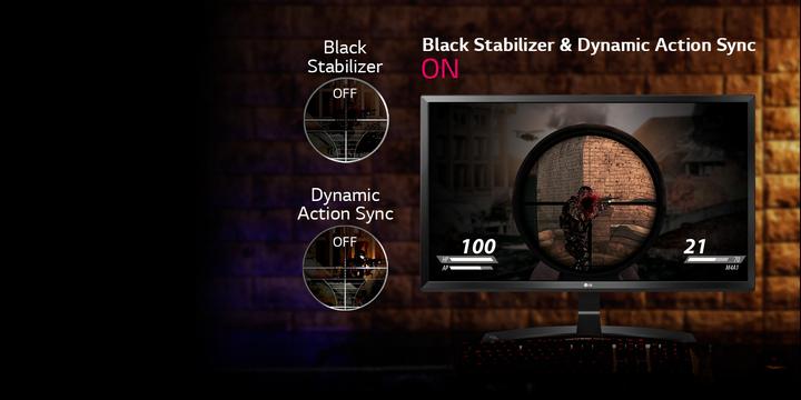 Actual product image LG 27ud58-B (3840 x 2160 Pixels, 27")