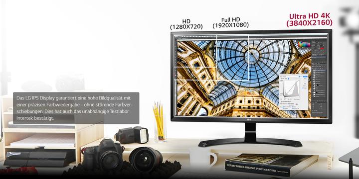 Actual product image LG 27ud58-B (3840 x 2160 Pixels, 27")