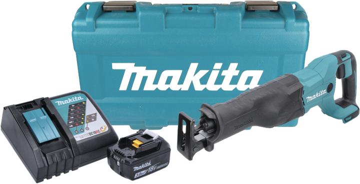 Produktbild Makita DJR 186 RF1K Akku Reciprosäge Säbelsäge 18 V + 1x Akku 3,0 Ah + Ladegerät + Koffer