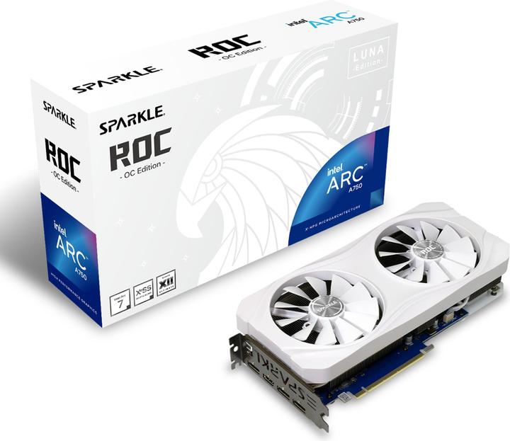 Produktbild Sparkle Arc A750 ROC LUNA OC Edition (8 GB)