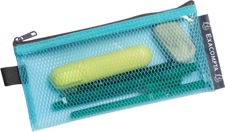 Image du produit Exacompta Transparente Tasche/Etui mit Reissverschluss, flexibles Recycling-PP, Kollektion Pop'N Co