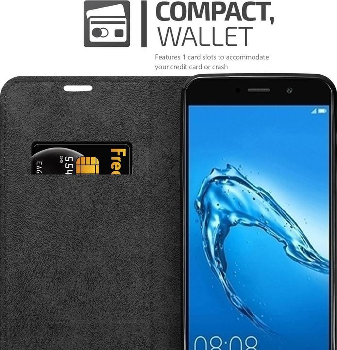 Produktbild Cadorabo Book Invis. Magnet Hülle (Huawei Y7 Prime (2017))