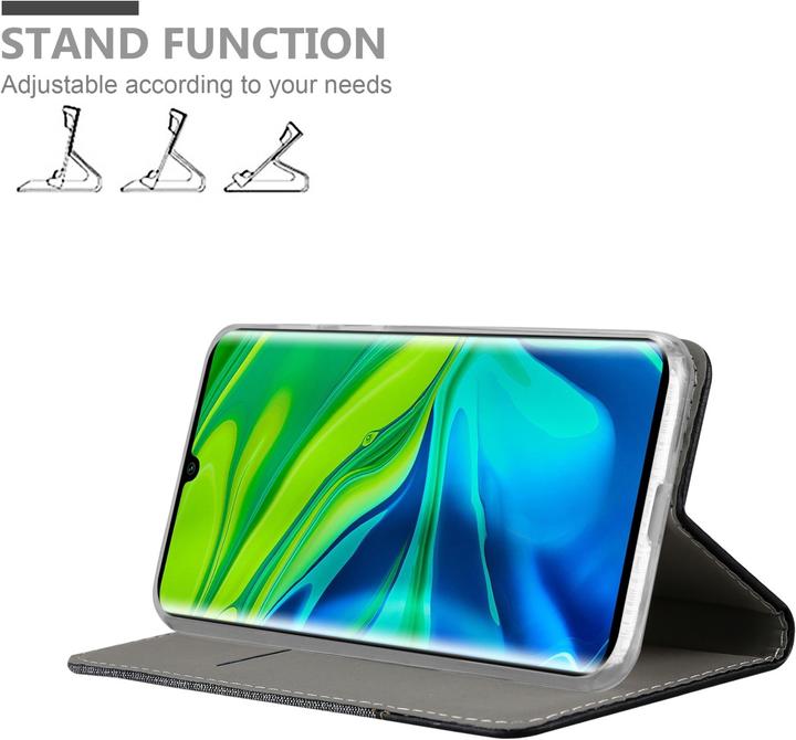 Produktbild Cadorabo Book Jeans Optik Hülle (Xiaomi Redmi Note 10, Xiaomi Redmi Note 10S)